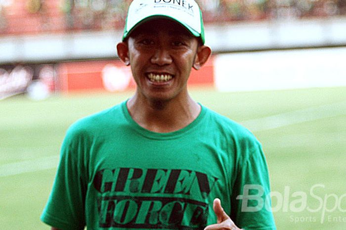 Kapten Persebaya Surabaya, Rendi Irwan usai latihan di Gelora Bung Tomo Surabaya beberapa waktu lalu.