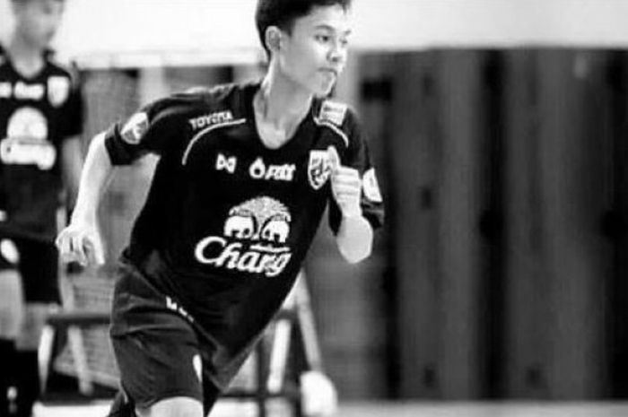 Pemain timnas U-20 futsal Thailand Chakriya Chaichai.