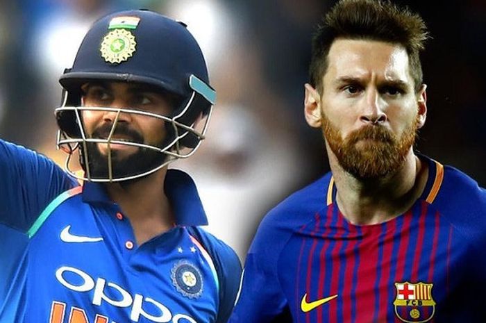 Virat Kohli melewati Lionel Messi dalam brand paling bernilai di dunia.