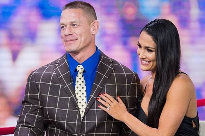 John Cena dan Nikki Bella.