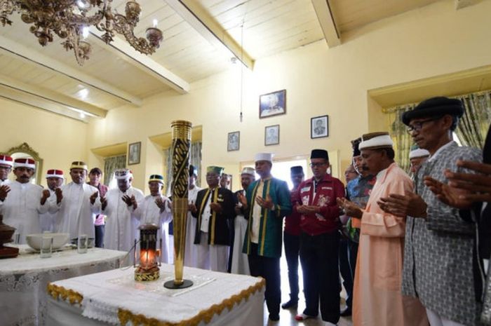 Api obor Asian Para Games 2018 sudah tiba di Ternate, Maluku Utara.