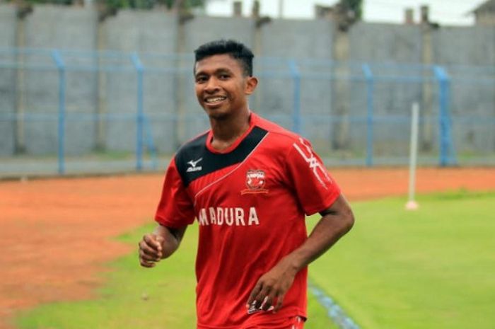 Pemain andalan Madura United RIfad Marasabessy