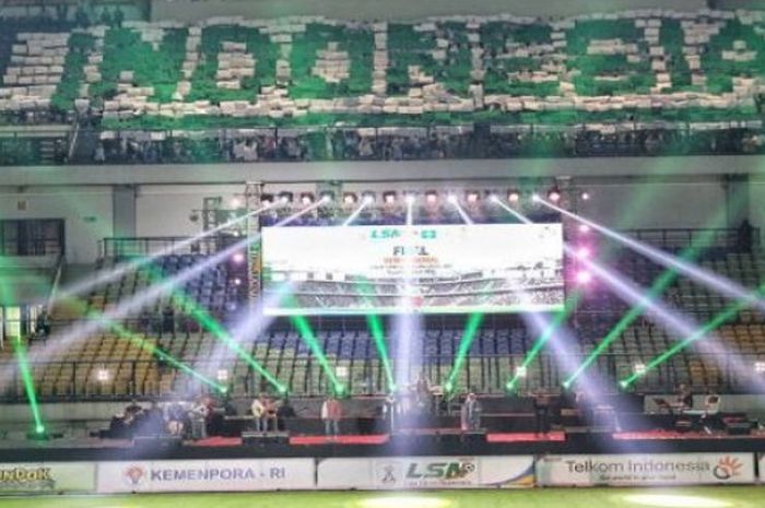 Koreografi di Liga Santri Nusantara 2017