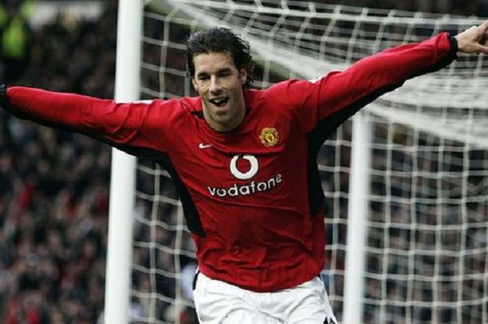 Ruud Van Nistelrooy saat berseragam Manchester United