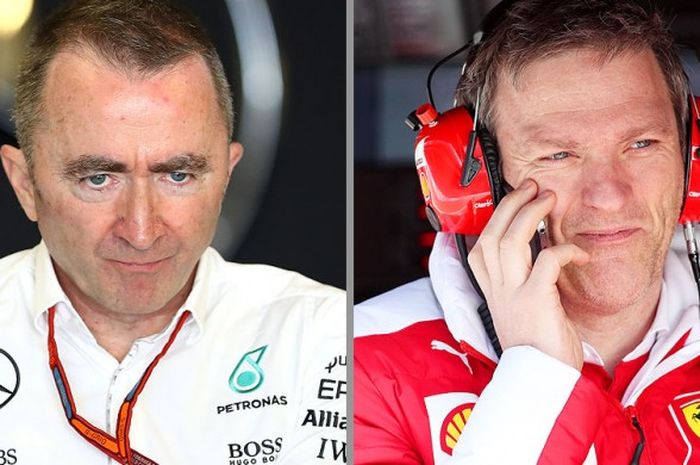 Paddy Lowe (kiri) ke Williams dan James Allison ke Mercedes, win win solution.