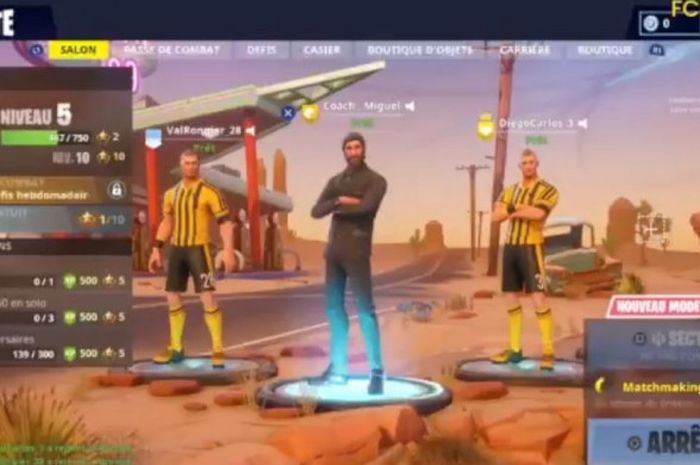 Klub Prancis, FC Nantes, memperkenalkan pemain baru, Lucas Evangelista, lewat skenario ala gim Fortnite.