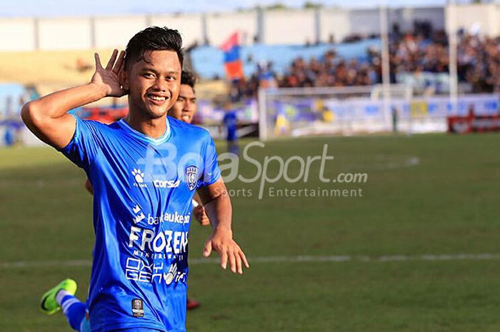 Eks pemain PSPS Riau, Tegar hening Pangestu.