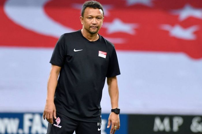 Fandi Ahmad, pelatih sementara Timnas Singapura.