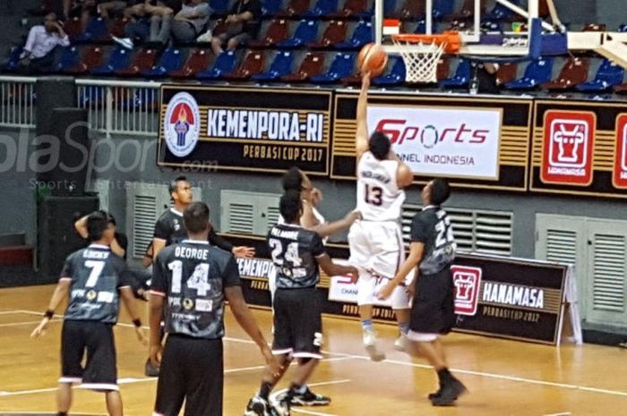 Pelita Jaya vs Hang Tuah Sumsel di Semifinal Perbasi Cup 2017, Kamis (9/11/2017) di BritAma Hall, Kelapa Gading.