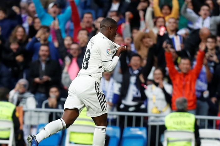 Pemain sayap Real Madrid, Vinicius Junior.