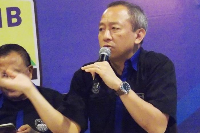 Direktur Utama PT Persib Bandung Bermartabat, Glenn Sugita.