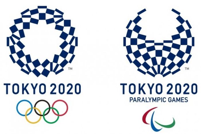 Logo Olimpiade Tokyo 2020.