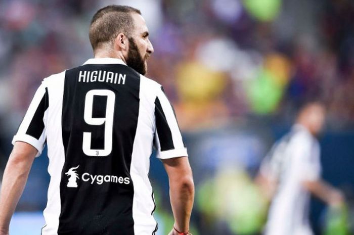 Striker Juventus, Gonzalo Higuain.