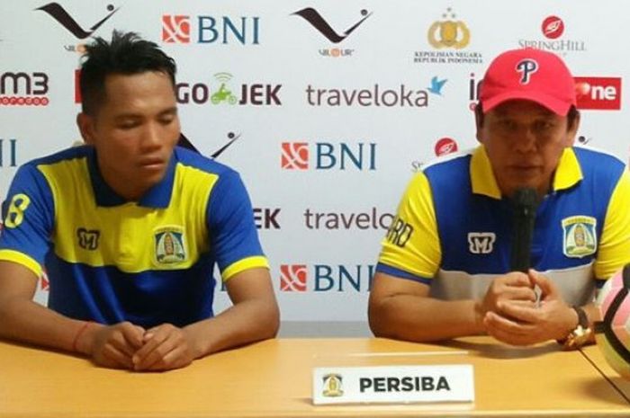 Pelatih Persiba Balikpapan, Hariyadi. 