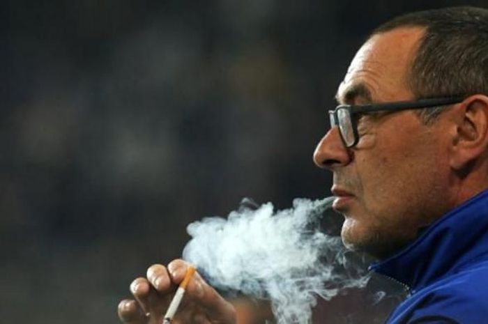 Pelatih Napoli, Maurizio Sarri.