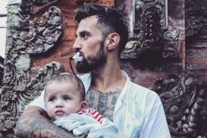 Stefano Lilipaly dan Baby Jax