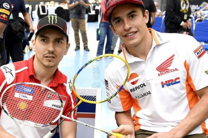 Jorge Lorenzo dan Marc Marquez.