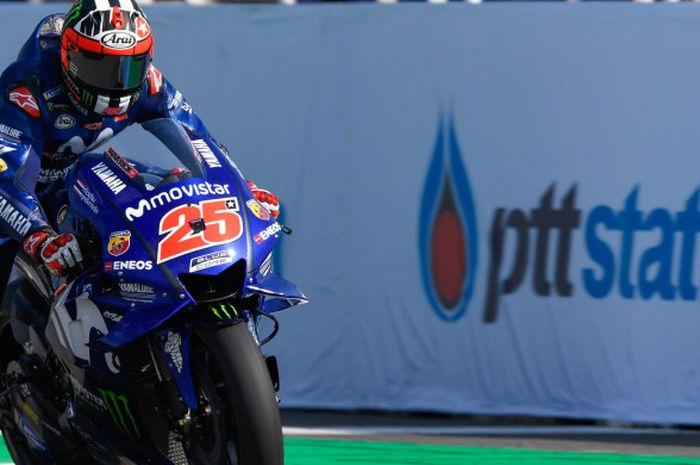 Pebalap Movistar Yamaha, Maverick Vinales, memiliki harapan khusus di MotoGP Jepang 2018 nanti.