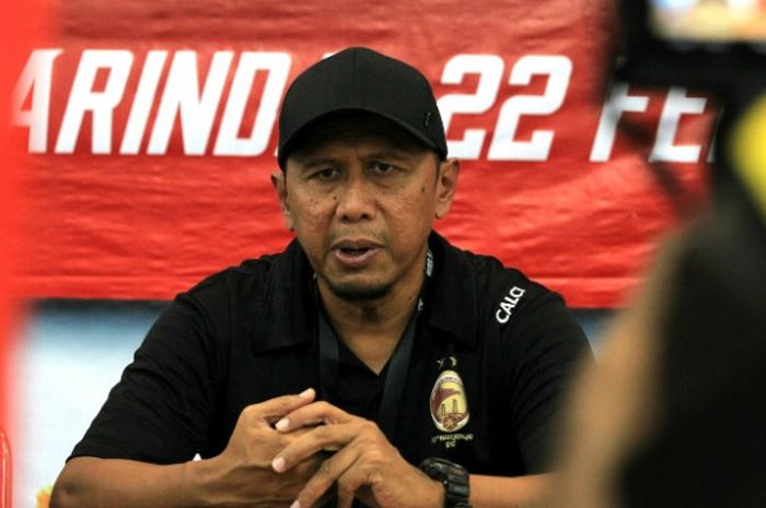 Pelatih Sriwijaya FC, Rahmad Darmawan. 