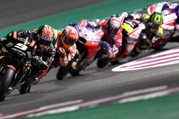 Momen Saat Johann Zarco Memimpin Rombongan di Gelaran GP Qatar