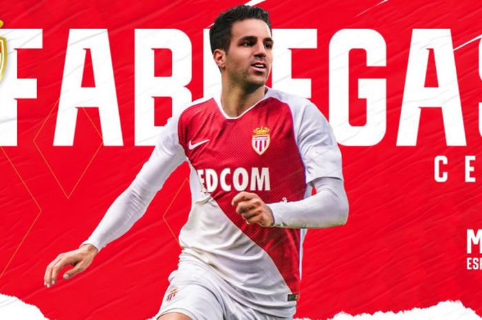 Gelandang asal Spanyol, Cesc Fabregas, resmi berseragam AS Monaco. Fabregas siap diikuti oleh mantan rekan setim di Chelsea.