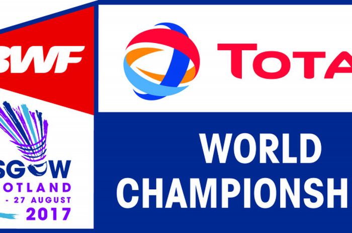 Logo TOTAL BWF World Championship 2017