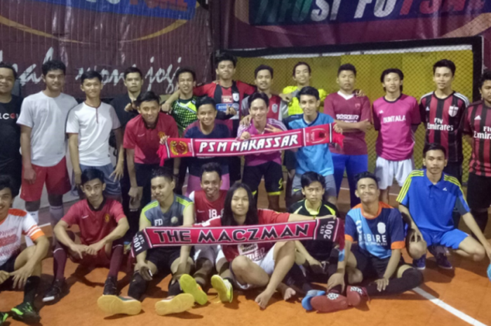 The Maczman Jogja adalkan futsal sebagai ajang mempererat silaturahmi