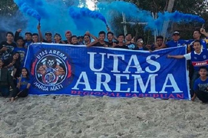 Komunitas Utas Arema inginkan Singo Edan dapat bersatu.