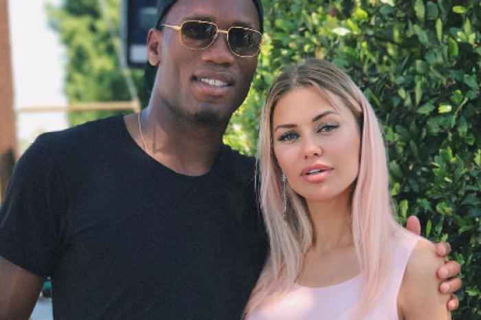 Didier Drogba dan Victoria Bonya