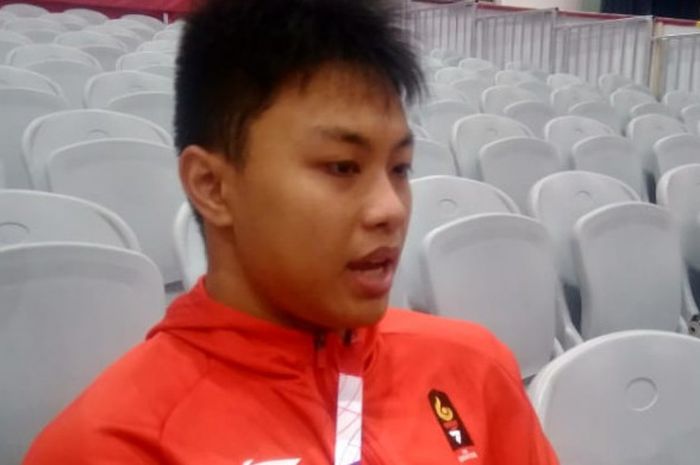 Lifter muda Indonesia yang mengikuti ajang Asian Games 2018, Rahmat Erwin Abdullah.