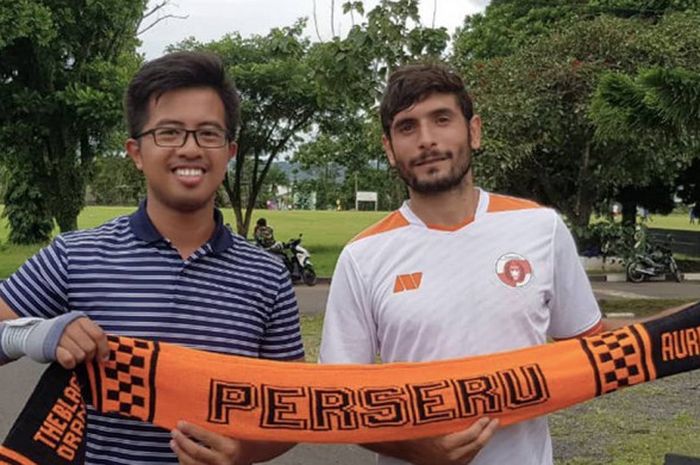 Pemain asing kedua Perseru Serui, Ricardo Ivan Sendra.