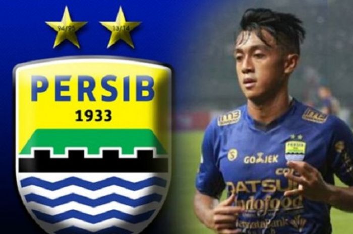   Pemain Persib Bandung, Febri Hariyadi.  