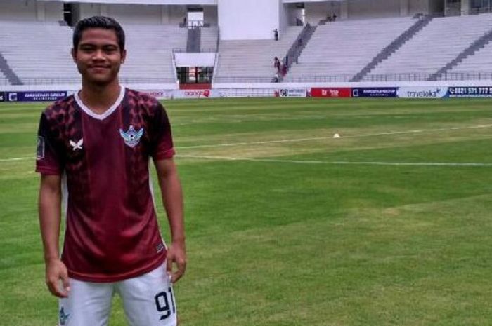 Arga Permana, Wonder Kid Persegres Gresik United yang berusia 19 tahun.