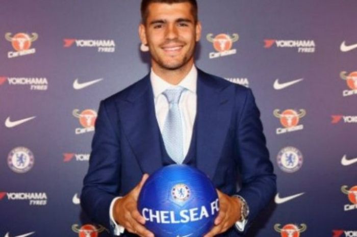 Alvaro Morata bergabung ke Chelsea dari Real Madrid