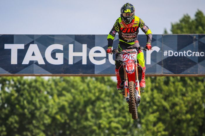 Salah satu aksi dalam gelaran MXGP 2016 Italia