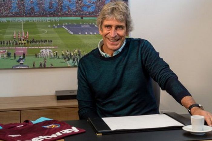 Manajer baru West Ham United, Manuel Pellegrini.