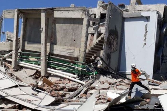 Hotel Roa Roa tempat ditemukannya atlet paralayang korban gempa Palu yang meninggal dunia.