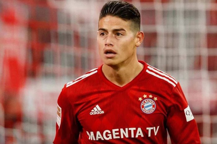 Pemain sayap Bayern Muenchen, James Rodriguez