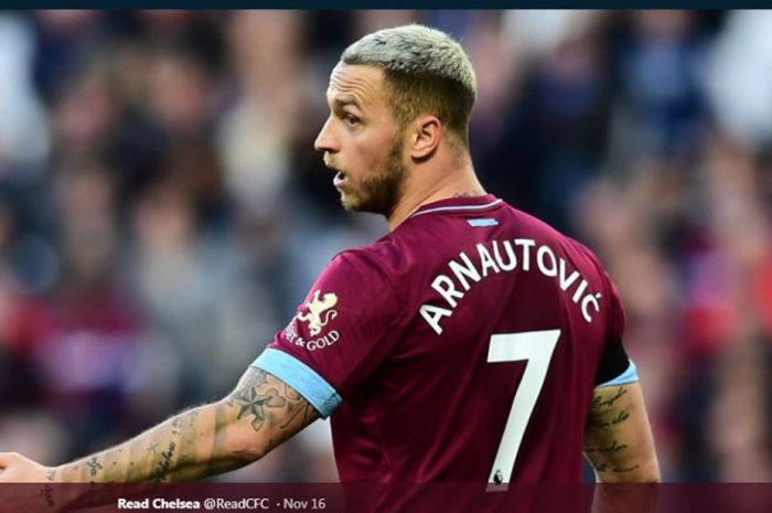 Striker West Ham United, Marko Arnautovic.