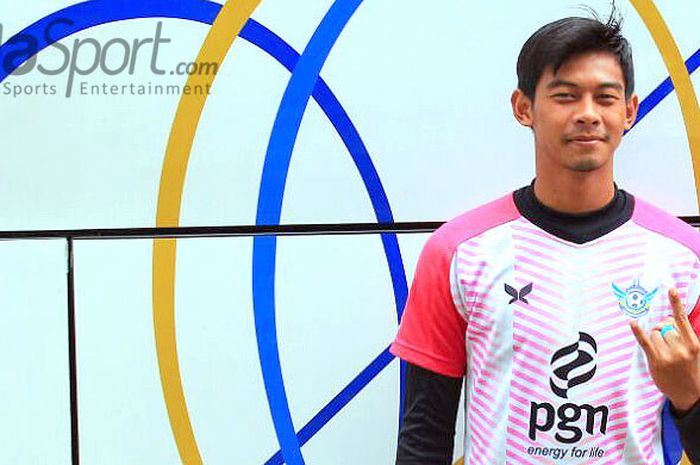 Kiper Persegres Gresik United, Satria Tama Hardianto.