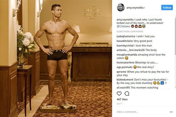 Cristiano Ronaldo tampil di iklan produk layanan telekomunikasi, Altice