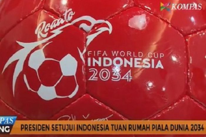 Indonesia tertarik menjadi tuan rumah Piala Dunia 2034.