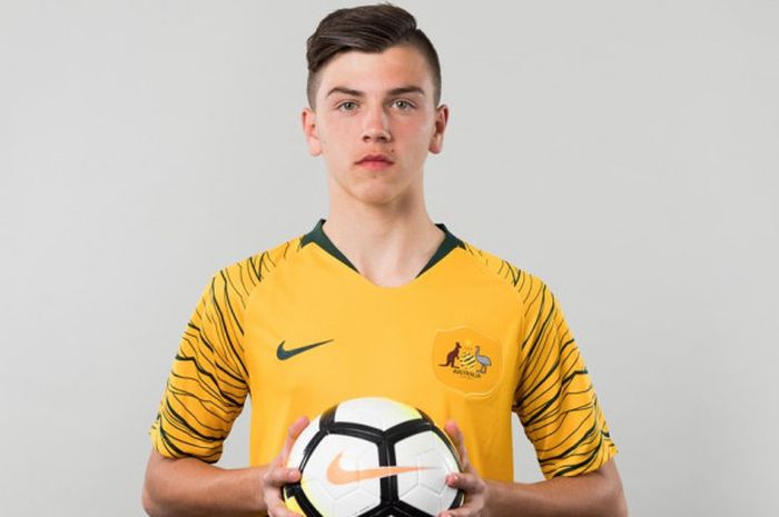 Noah Botic, striker andalan timnas U-16 Australia