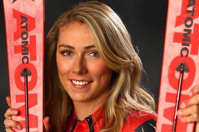 Atlet seluncur salju asal Amerika Serikat, Mikaela Shiffrin.