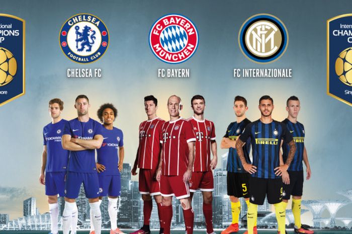 International Champions Cup 2017 Singapura tanggal 25-29 Juli 2017