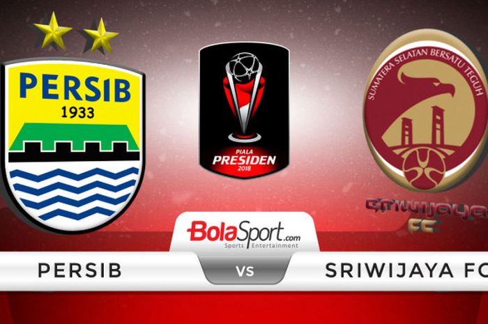 Persib vs Sriwijaya FC di Piala Presiden 2018.