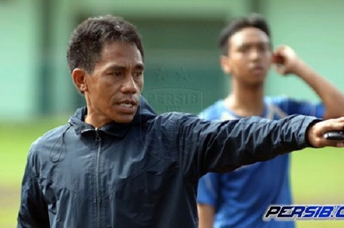 Pelatih Persib Bandung U-19, Budiman Yunus.