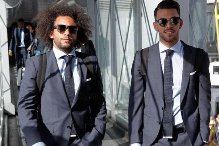 Marcelo dan Dani Ceballos menuju Skopje, Makedonia.