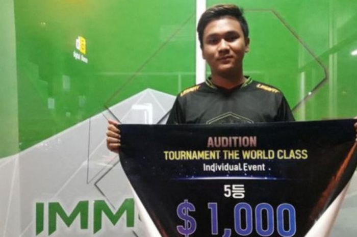 Atlet E-Sport AyoDance, Meyko Syahputra.