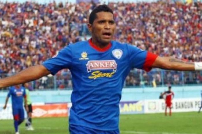 Alberto Goncalves saat berbaju Arema FC